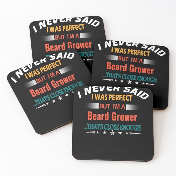Item preview, Mens I Never Said I Was Perfect Funny Profession Beard Grower  designed and sold by scirarmav.