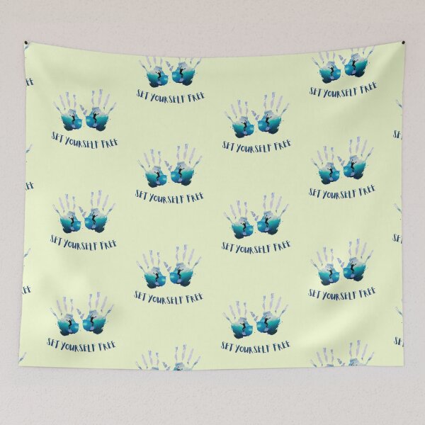 Item preview,  Set yourself free| quotes design | gift for all |  designed and sold by Arteartz.