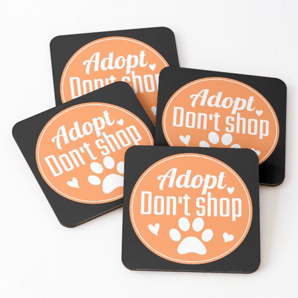 Item preview, Adopt don't shop designed and sold by Justtrendytees.