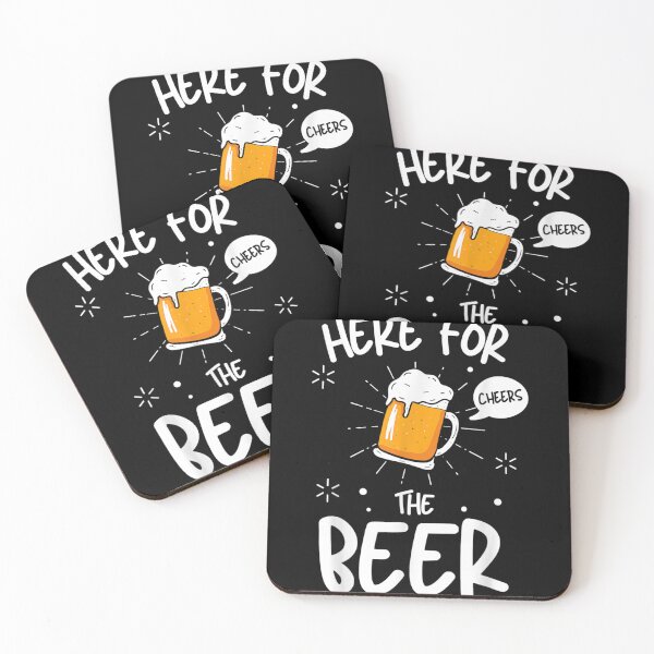 Item preview, Here For The Beer Birthday B Day Party Funny Drinking  designed and sold by scirarmav.