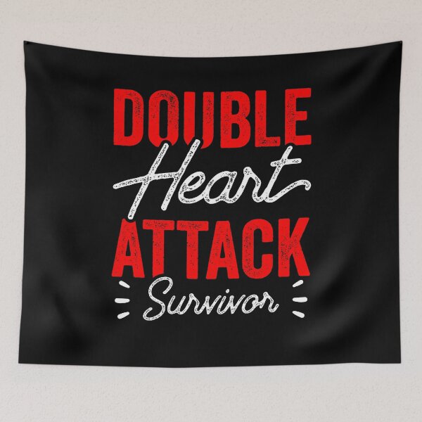 Item preview, Double Heart Attack Survivor Bypass Cardiac designed and sold by dreshirts.