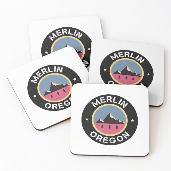 Item preview, Merlin Oregon State Lovers Mountains Nature designed and sold by TastefulTees.