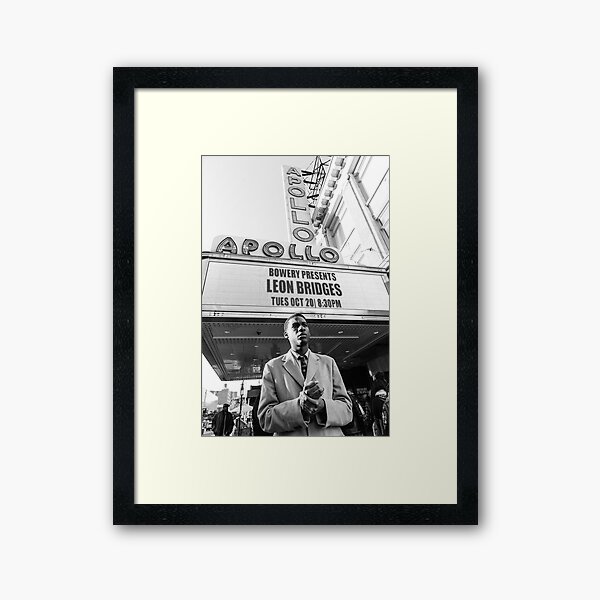 Item preview, Leon Bridges Concert Apollo designed and sold by buddybrylee.