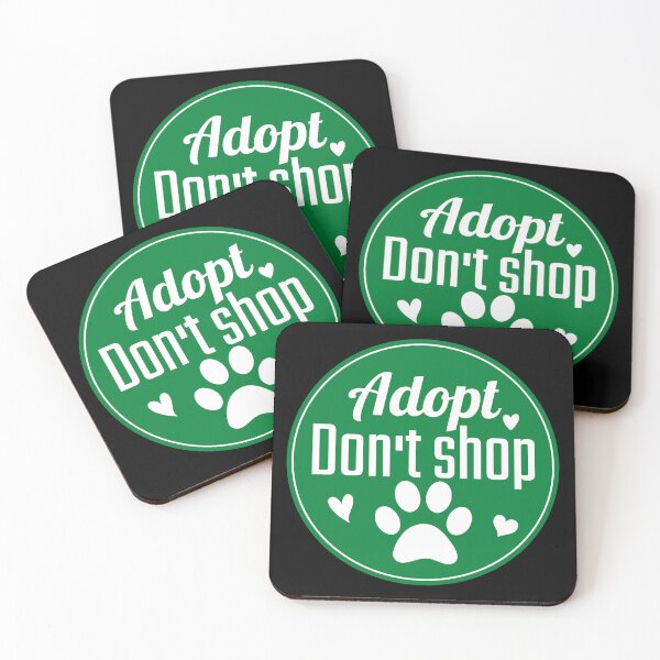 Item preview, Adopt don't shop designed and sold by Justtrendytees.