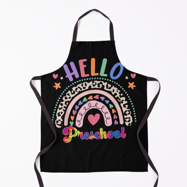 Item preview, Hello Preschool Grade Cute Rainbow Back To School designed and sold by judyufmi.
