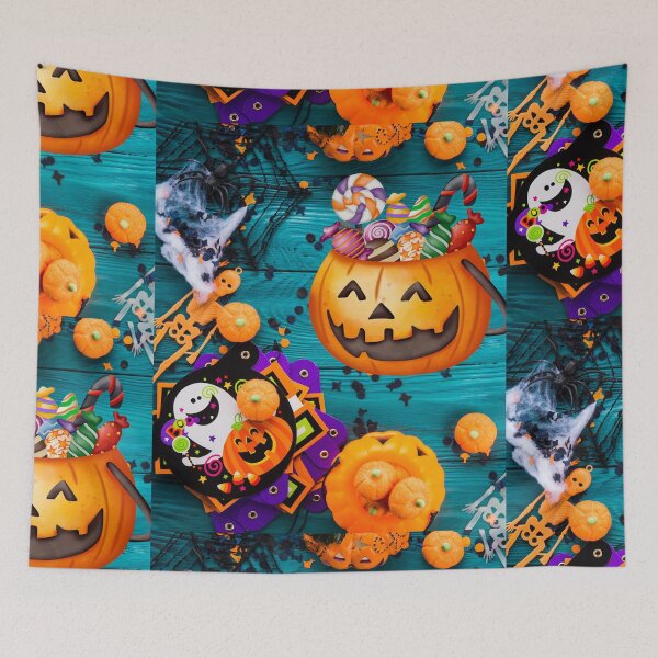 Item preview, Halloween Scary Pumpkin Head designed and sold by pookamon14.