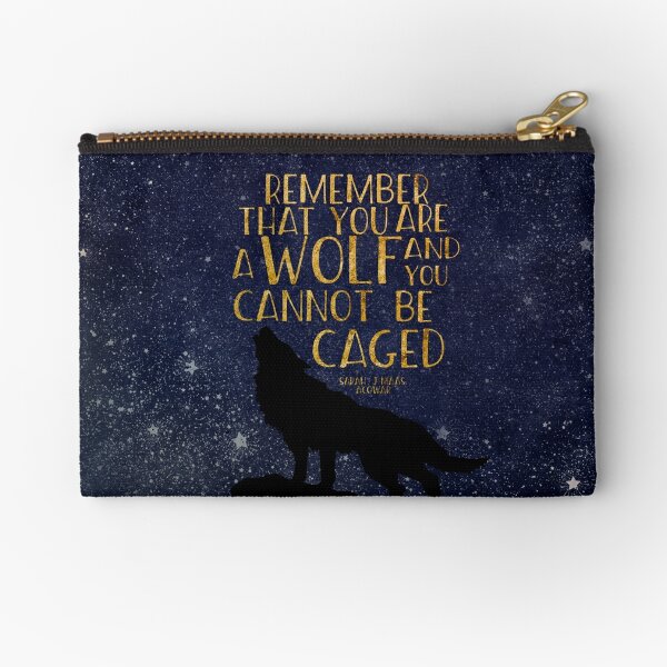 ACOTAR you are a wolf embroidered bag – Lila Styles