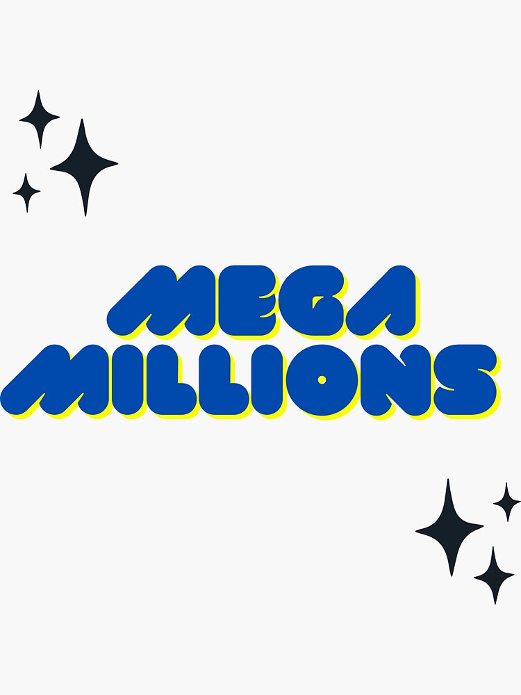 "Mega Millions Logo text" Sticker for Sale by Sunplayer Redbubble