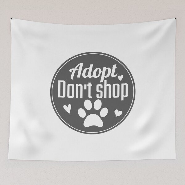 Item preview, Adopt don't shop dogs designed and sold by Justtrendytees.