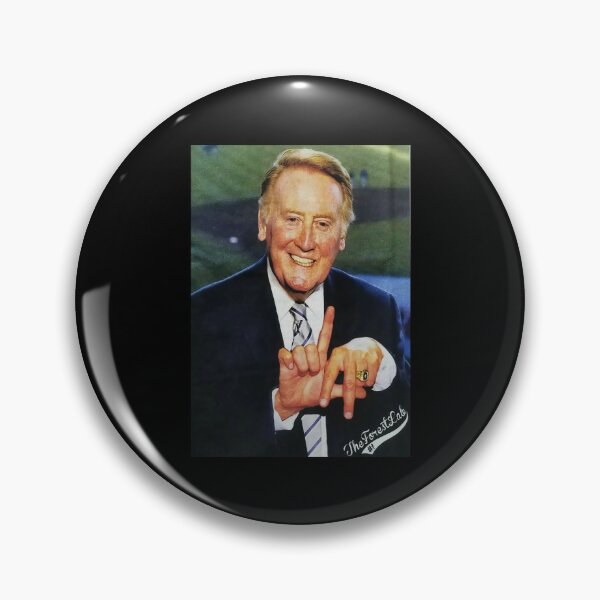 RIP *Vin%Scully* Legend Pin, Rest in Peace *Vin%Scully* Pin, Memorial Tee  for *Vin%Scully* Pin Button.