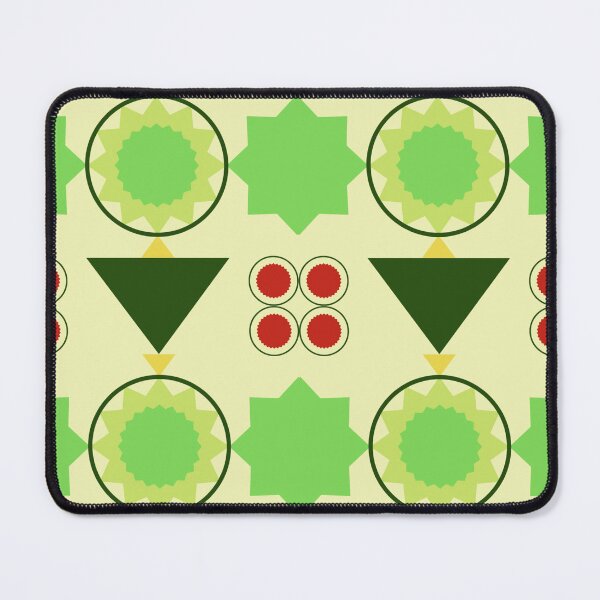 Item preview, Colorful Geometrical Multiple Shapes Pattern designed and sold by theredsharp.