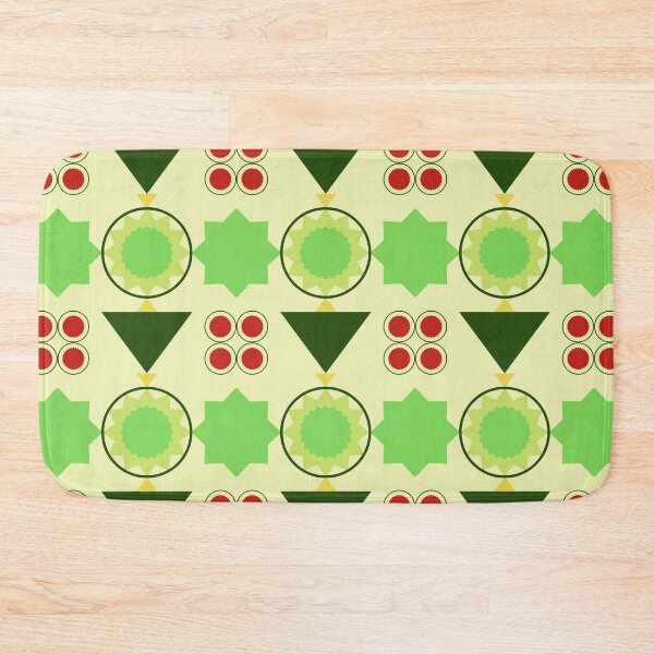 Item preview, Colorful Geometrical Multiple Shapes Pattern designed and sold by theredsharp.