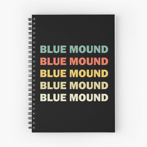 Item preview, Blue-Mound Texas Blue-Mound TX Retro Vintage Text  designed and sold by Rami Khalifah.