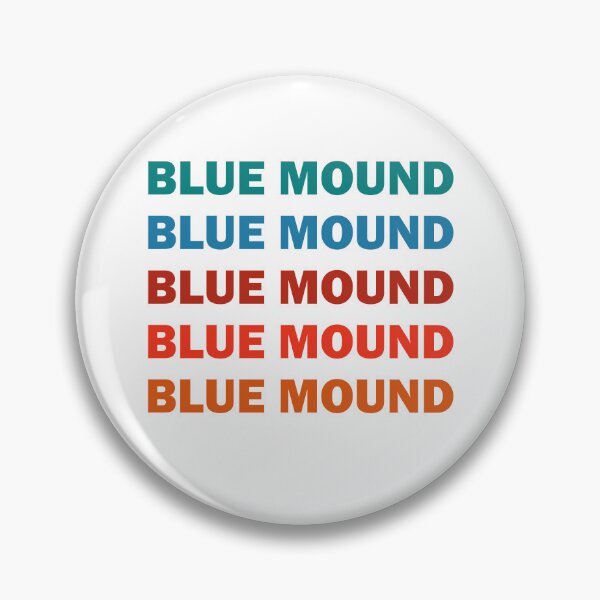 Item preview, Blue-Mound Texas Blue-Mound TX Retro Vintage Text  designed and sold by Rami Khalifah.