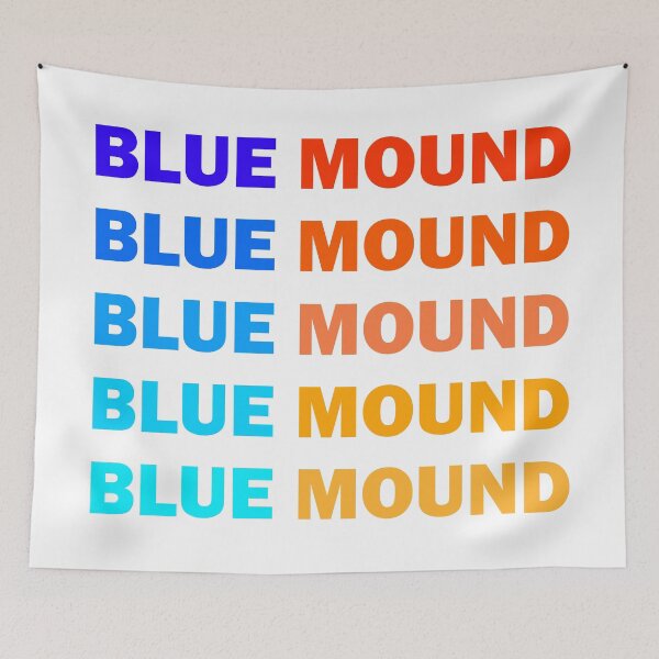 Item preview, Blue-Mound Texas Blue-Mound TX Retro Vintage Text designed and sold by Rami Khalifah.
