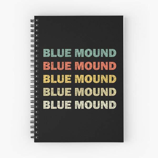 Item preview, Blue-Mound Texas Blue-Mound TX Retro Vintage Text  designed and sold by Rami Khalifah.