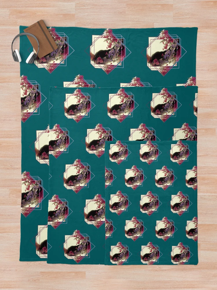 Thumbnail 5 of 6, Throw Blanket, Shiro designed and sold by RoxyMoonShops.