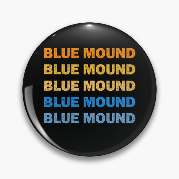Item preview, Blue-Mound Texas Blue-Mound TX Retro Vintage Text designed and sold by Rami Khalifah.