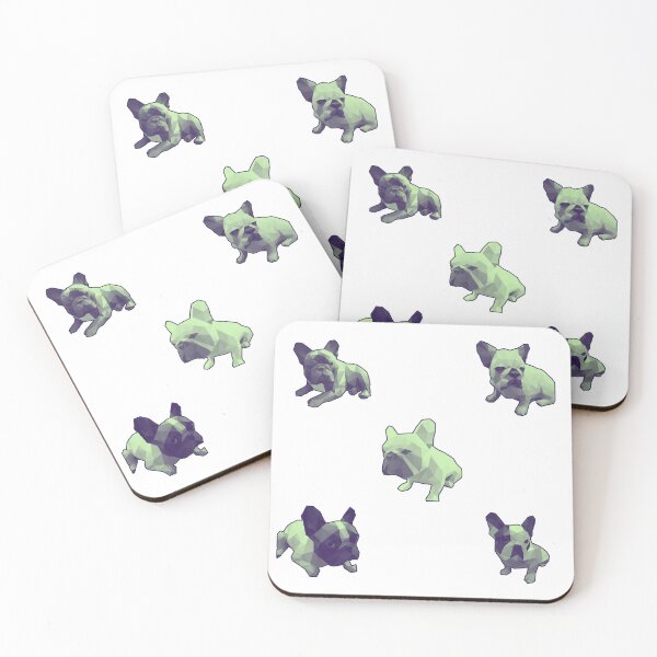Item preview, Polygon French Bulldog Pattern designed and sold by PVSKI.
