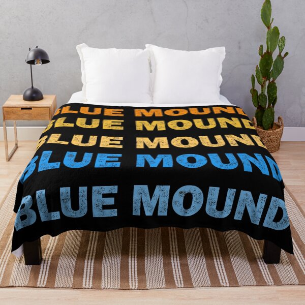 Item preview, Blue-Mound Texas Blue-Mound TX Retro Vintage Text  designed and sold by Rami Khalifah.