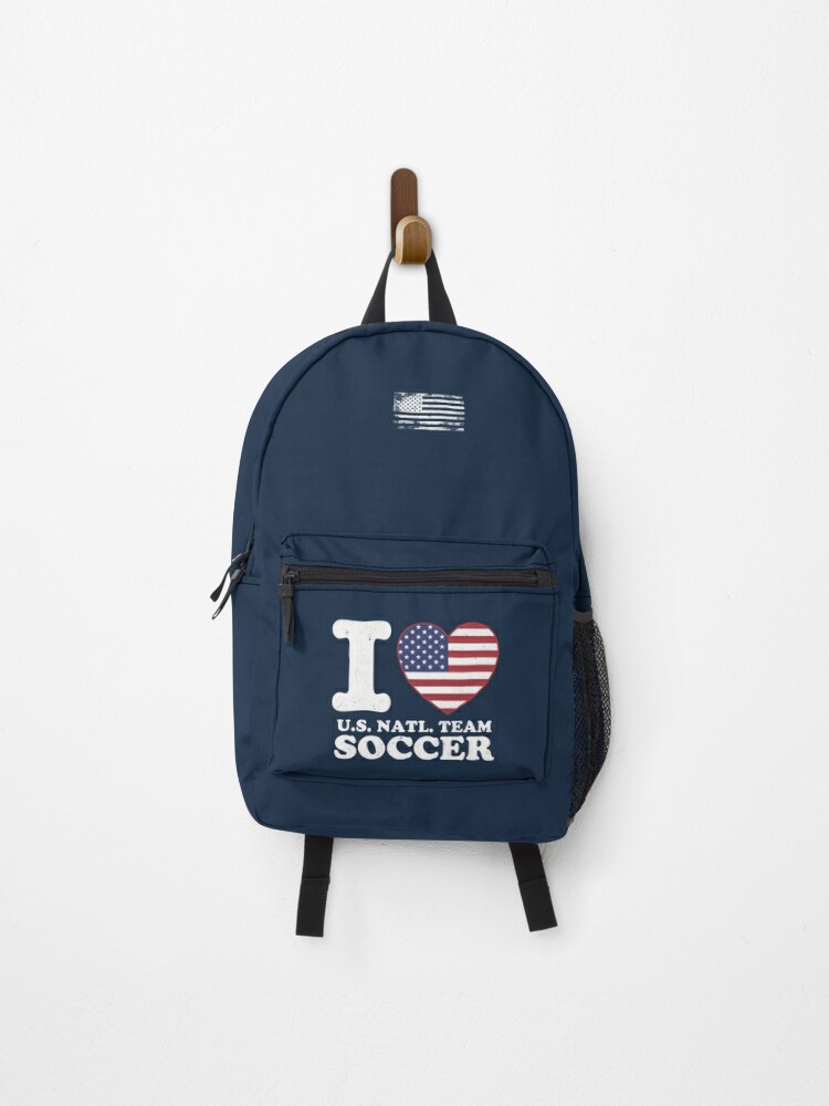 I heart U.S.A. Soccer Love Soccer Backpack