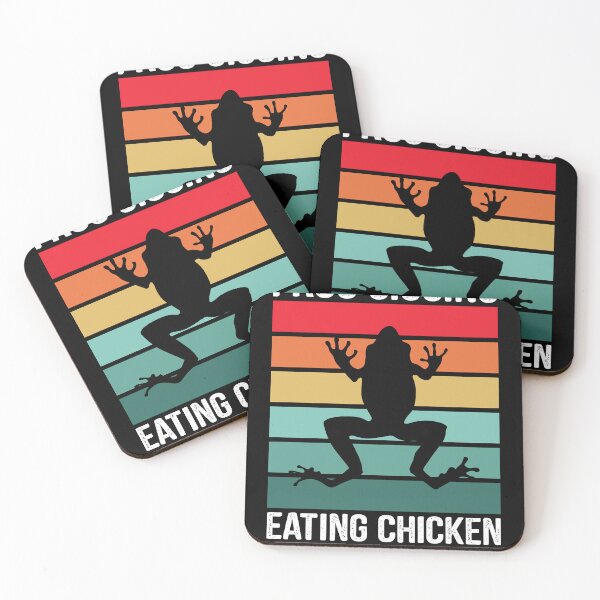 Item preview, Frog Gigging Eating Chicken is for Loser eat Frogs designed and sold by Cedinho.