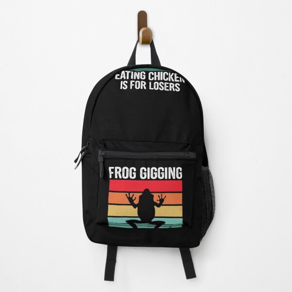 Item preview, Frog Gigging Eating Chicken is for Loser eat Frogs designed and sold by Cedinho.