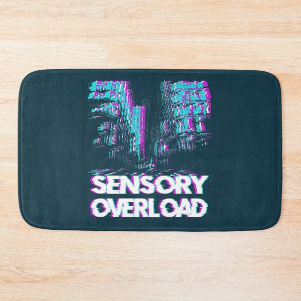 Item preview, sensory overload autism design   designed and sold by feralchildren99.