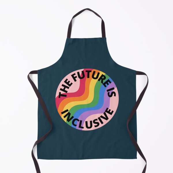 Item preview, The Future Is Inclusive Pride Rainbow Pink designed and sold by feralchildren99.
