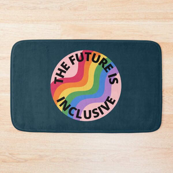 Item preview, The Future Is Inclusive Pride Rainbow Pink   designed and sold by feralchildren99.