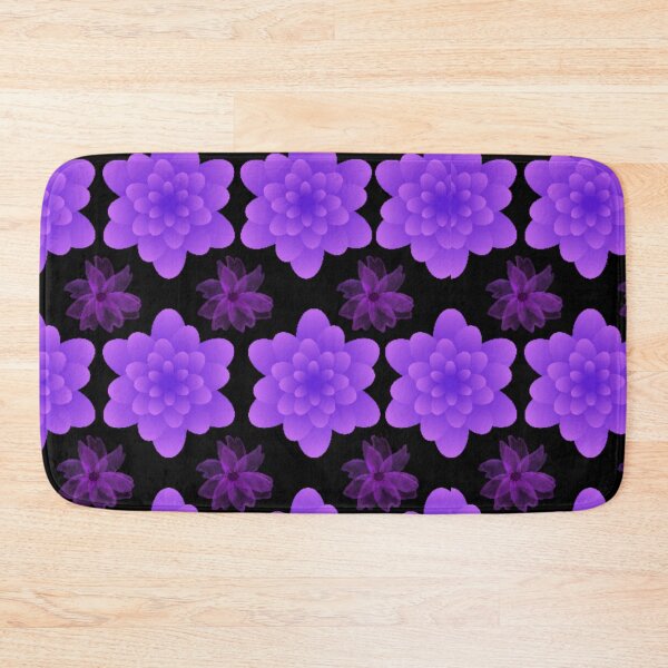 Item preview, Purple flower pattern designed and sold by Itzjustlife.
