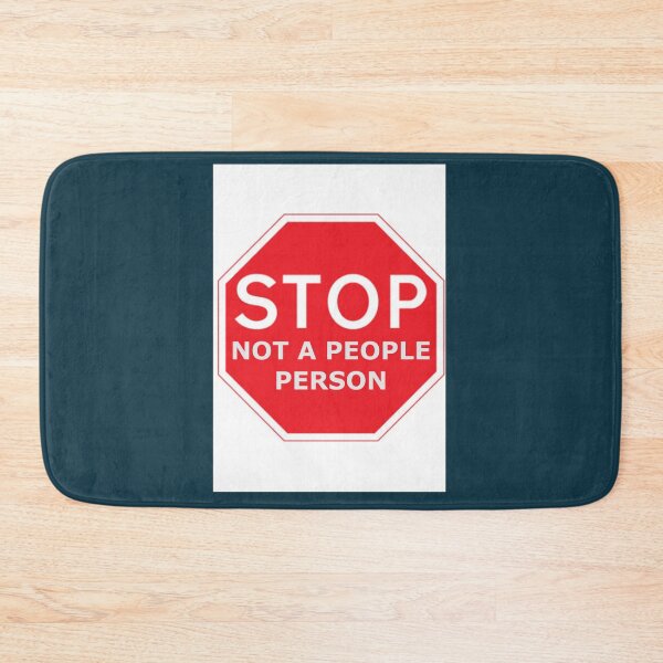 Item preview, Stop! Not a people person    designed and sold by feralchildren99.