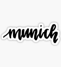 munich Sticker