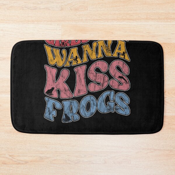 Item preview, Vintage Girls just wanna Kiss Frogs for unkissed princesses designed and sold by Cedinho.