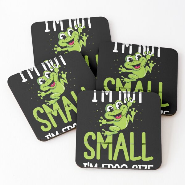 Item preview, I am not small, I am Frog Size cute, little and funny Frog designed and sold by Cedinho.