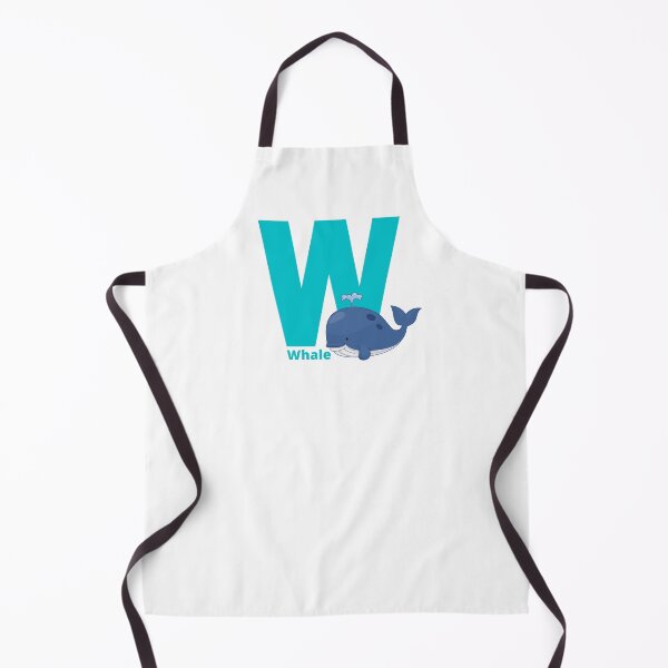 Item preview, W for Whale  - Alphabet and Sea Animals designed and sold by CherieTree.