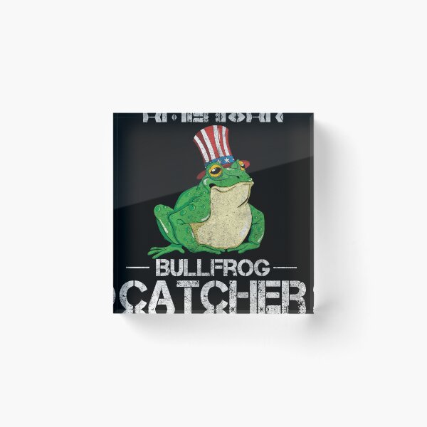 Item preview, American Bullfrog Catcher Catches and Eats Frogs designed and sold by Cedinho.