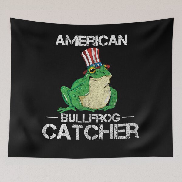 Item preview, American Bullfrog Catcher Catches and Eats Frogs designed and sold by Cedinho.