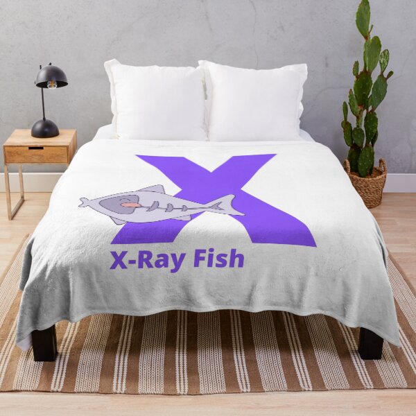 Item preview, X for X-Ray Fish - Alphabet and Sea Animals designed and sold by CherieTree.