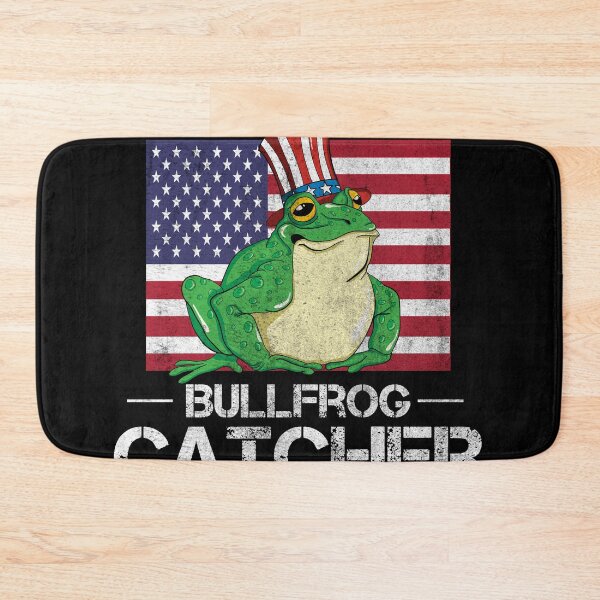 Item preview, American bullfrog catcher catches and eats frogs designed and sold by Cedinho.