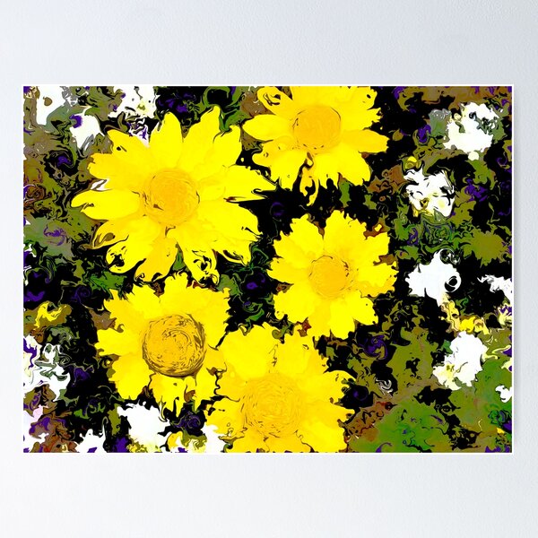 Item preview, Wildflowers on Glass Beach designed and sold by IdeaJones.