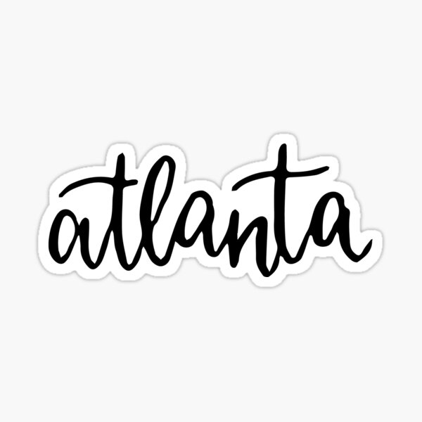 Item preview, Atlanta designed and sold by hintofmint.