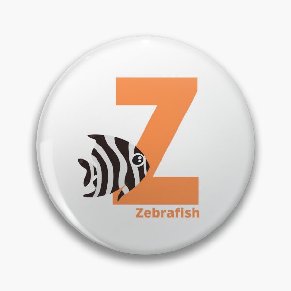 Item preview, Z for Zebra Fish  - Alphabet and Sea Animals designed and sold by CherieTree.