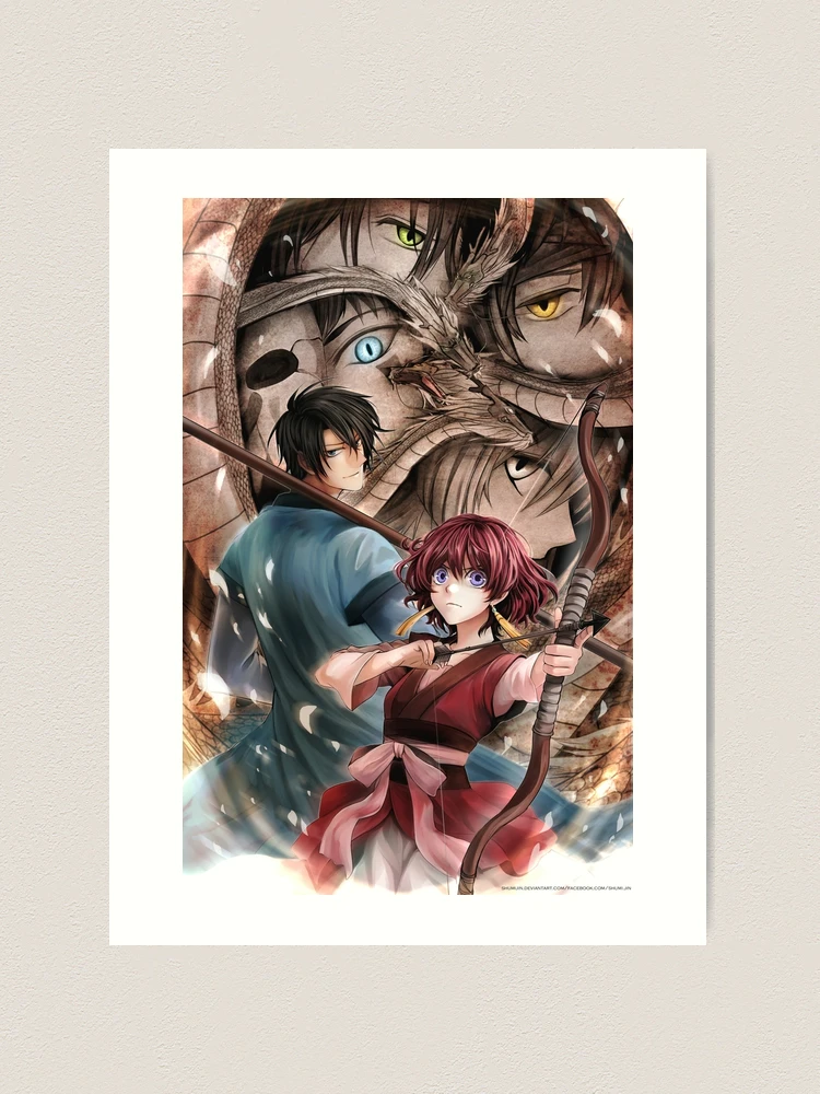 AKATSUKI NO YONA　ILLUSTRATIONS akatsuki no yona official art ♡ do u enjoy the outdoors