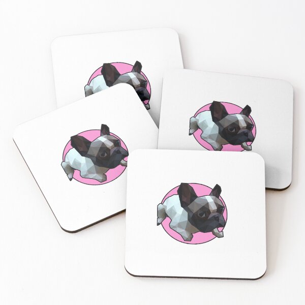Item preview, Cute Polygonal French Bulldog designed and sold by PVSKI.