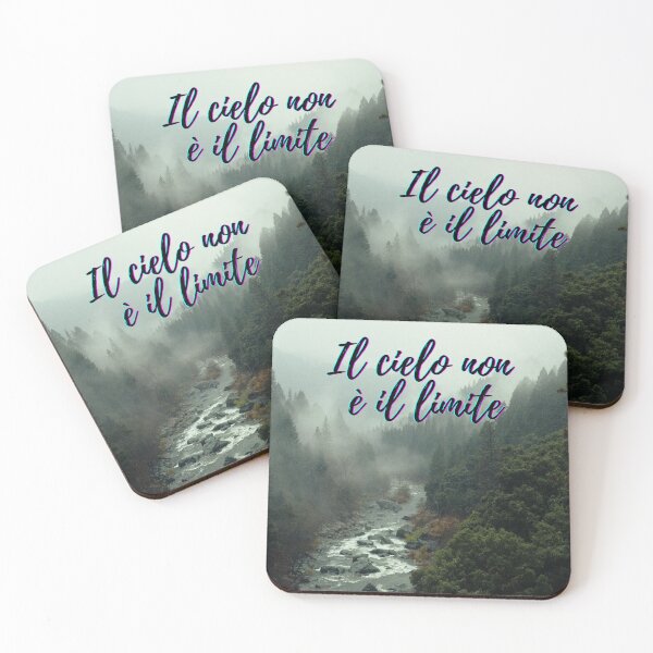 Item preview, Sky is not the limit - popular Italian quotes theme gifts  designed and sold by RebelliousRosee.