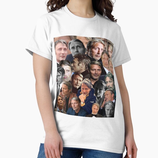 Item preview, mads mikkelsen photo collage designed and sold by T-shirtakStore.
