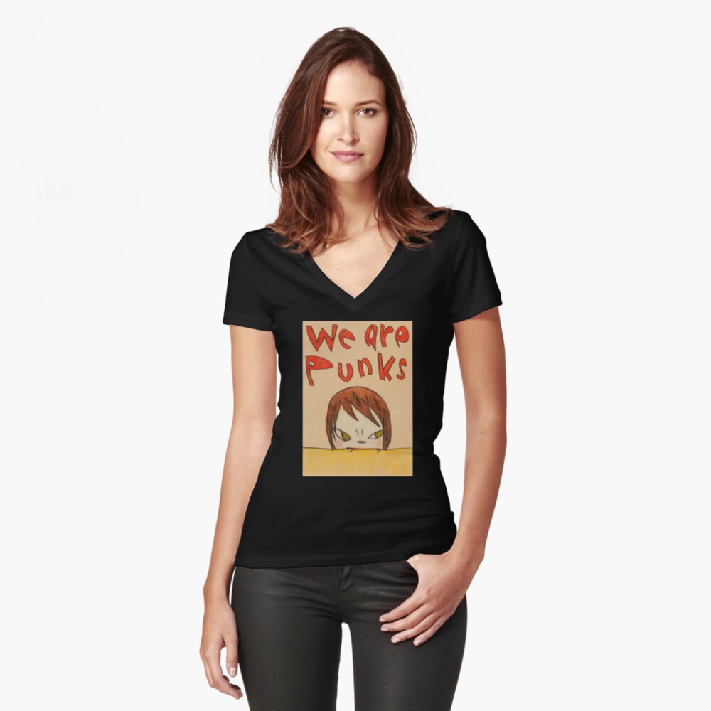 Item preview, Fitted V-Neck T-Shirt designed and sold by Mathewdesign.