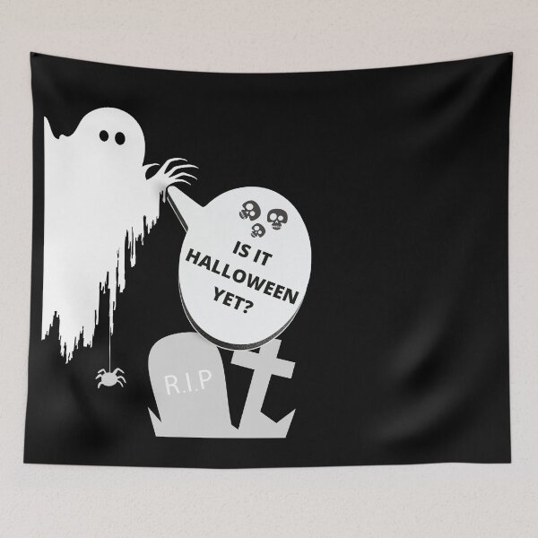 Item preview, Is It Halloween Yet? Creepy Ghost designed and sold by Smagnaferous.