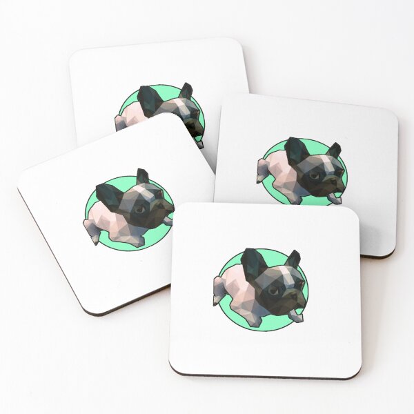 Item preview, Cute Polygonal French Bulldog designed and sold by PVSKI.
